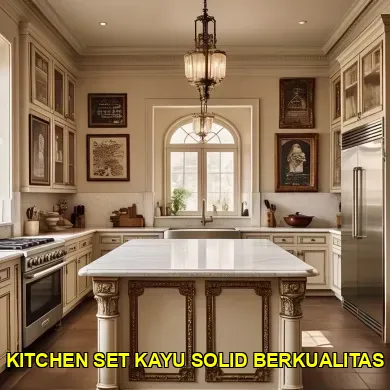 Keunggulan kitchen set kayu solid Sleman untuk hunian modern